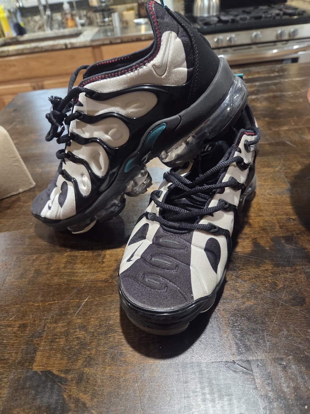 Ken Griffey Nike Air VaporMax Plus Black, Silver & Teal Sneakers